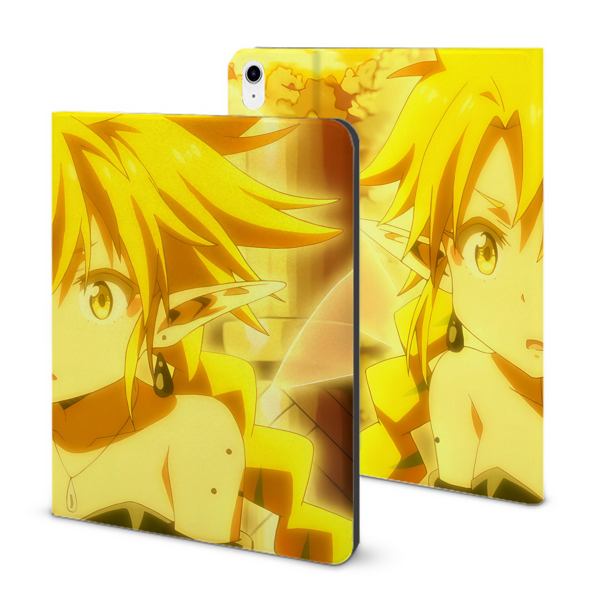 （画像用） 転スラ Regarding Reincarnated to Slime IPad ケース ブック型 PUレザー TPU 耐衝撃 軽量 薄型 ペン収納なし 全面保護 IPad 各モデル対応